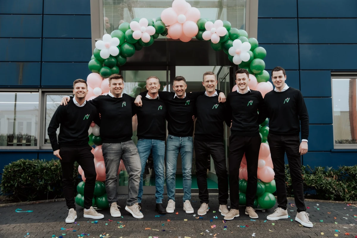 Familienfoto der Van der Nagel-Männer